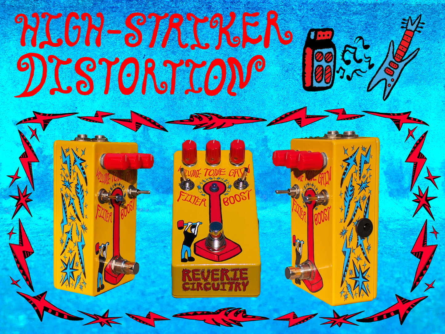 HIGH-STRIKER DISTORTION • BAD BOY YELLOW